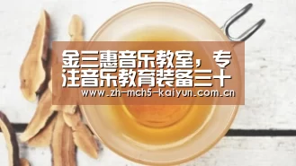 金三惠音乐教室,专注音乐教育装备三十余年【开云权威入口】(图1) 开云中国官网