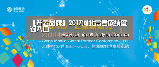 【开云品牌】2017河北高考成绩查询入口(图3) 开云综合服务