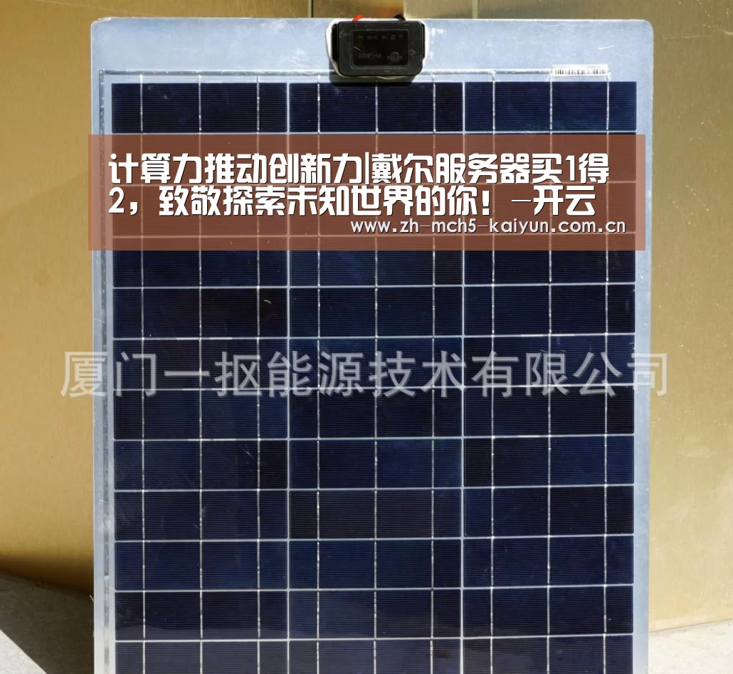 计算力推动创新力|戴尔服务器买1得2,致敬探索未知世界的你!-开云中国官网(图2) 开云权威入口